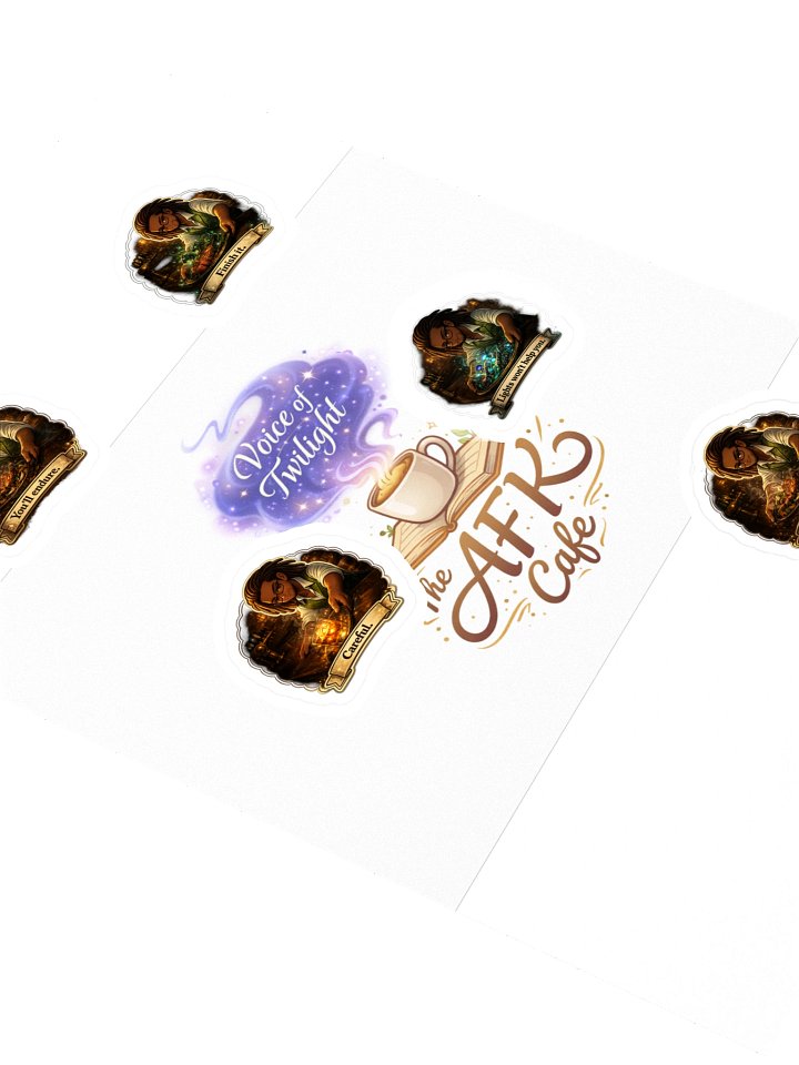 AFK Cafe | Voice of Twilight: Fragments Sticker Sheet 🌙 product image (2)
