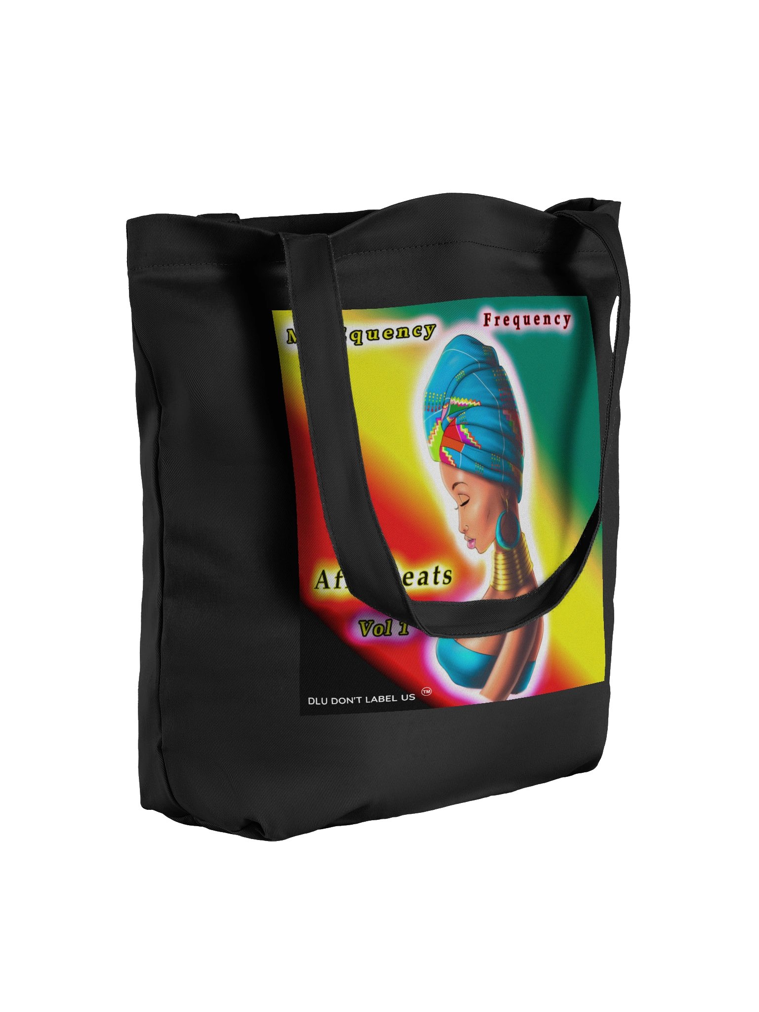 DLU DON’T LABEL US® Afro Beats Vol 1 Eco-Friendly Tote Bag product image (4)