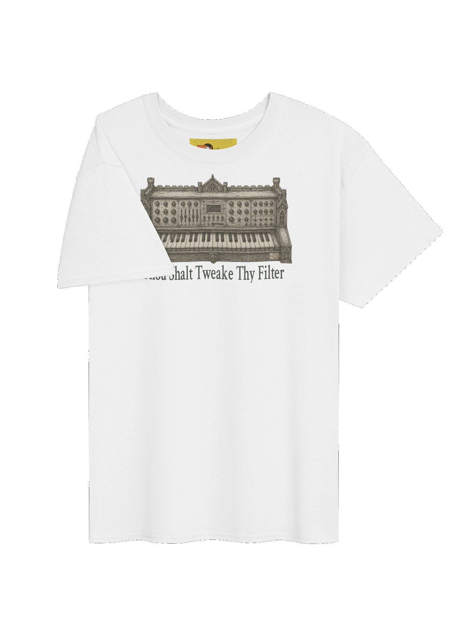 Thou Shalt Tweake Thy Filter, by Frank Fonik Unisex t-shirt product image (4)