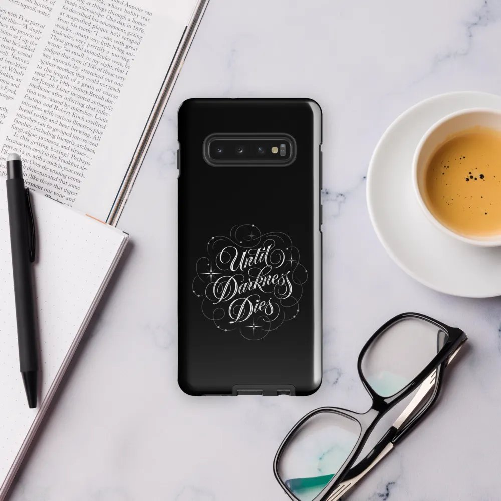 Until Darkness Dies (swirls design) Samsung Case product image (11)