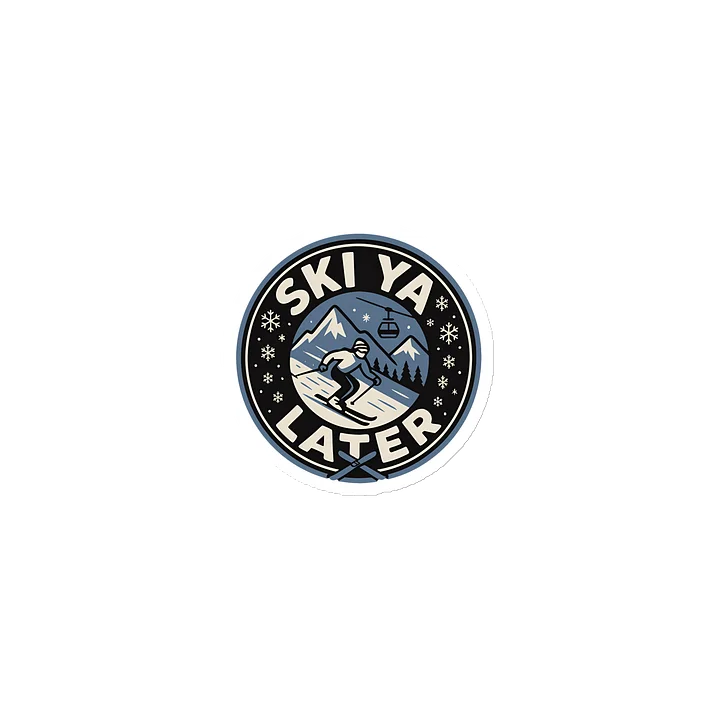Ski Ya Later Magnet product image (1)