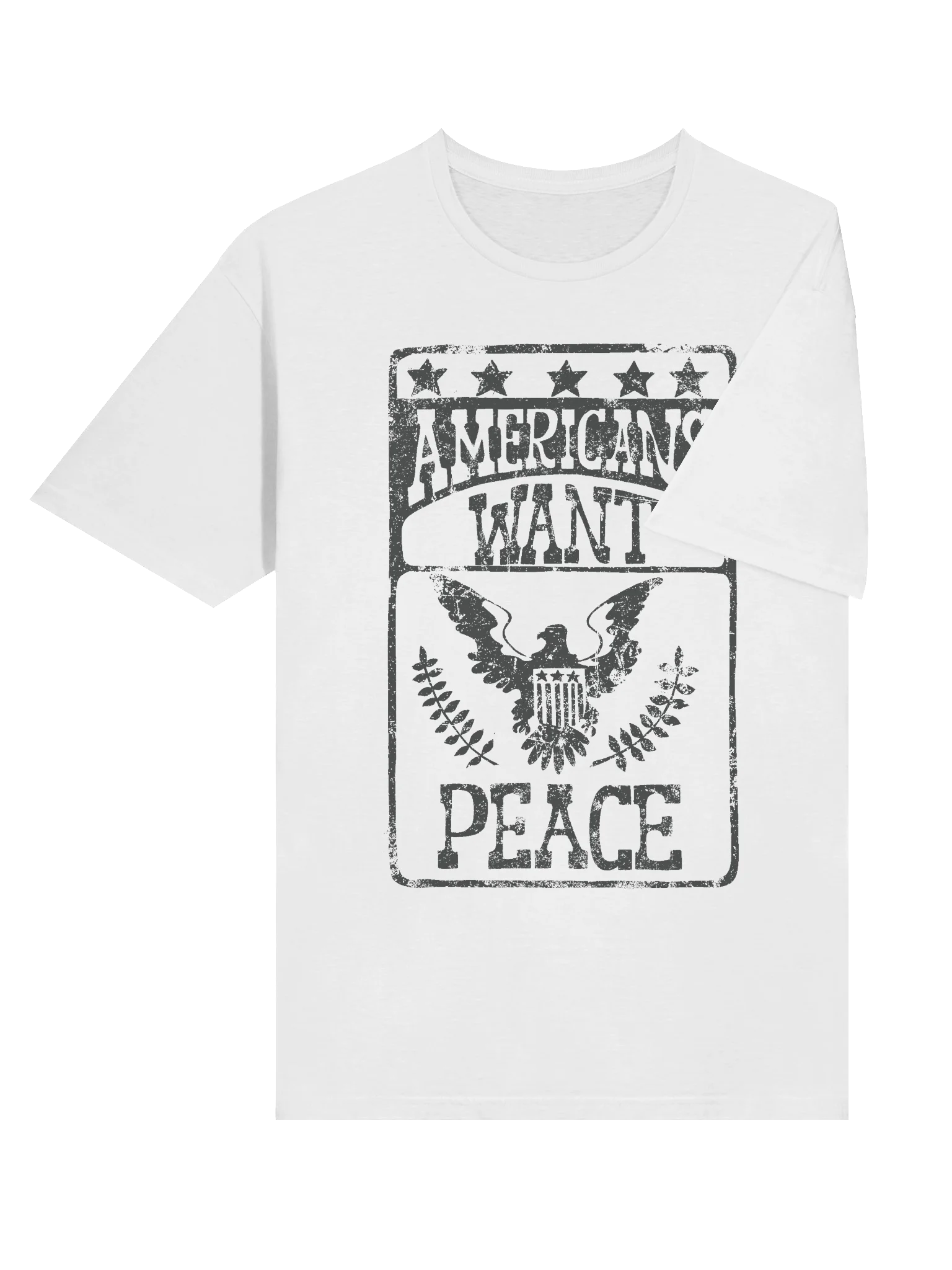 Americans Want Peace Unisex Gildan 64000 T-Shirt product image (6)
