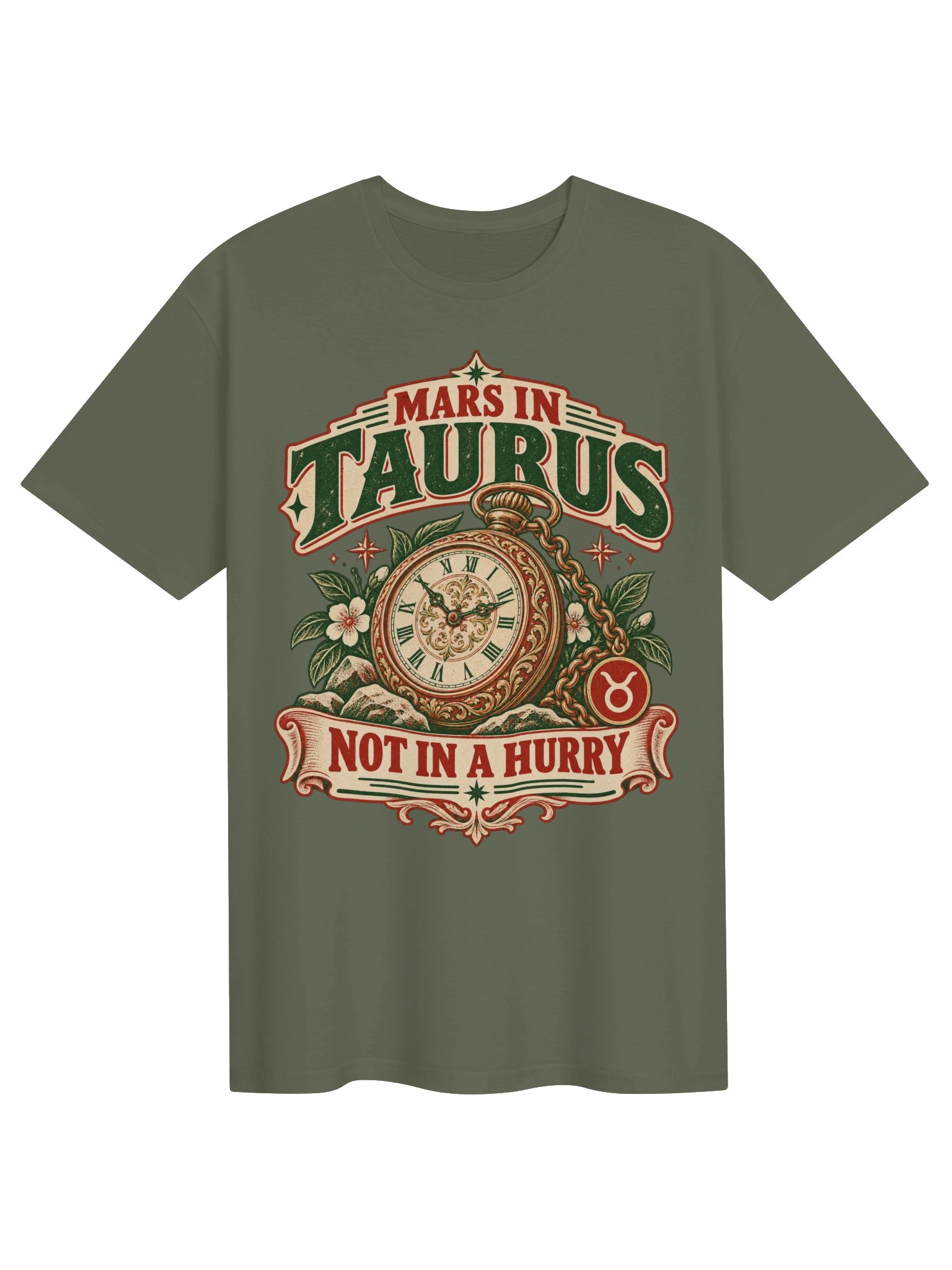 Mars in Taurus Not in a Hurry Tee product image (11)