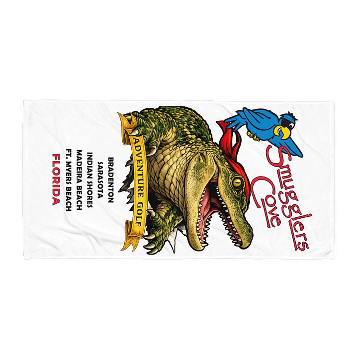 Smugglers Cove Gator Attack Towel product image (1)