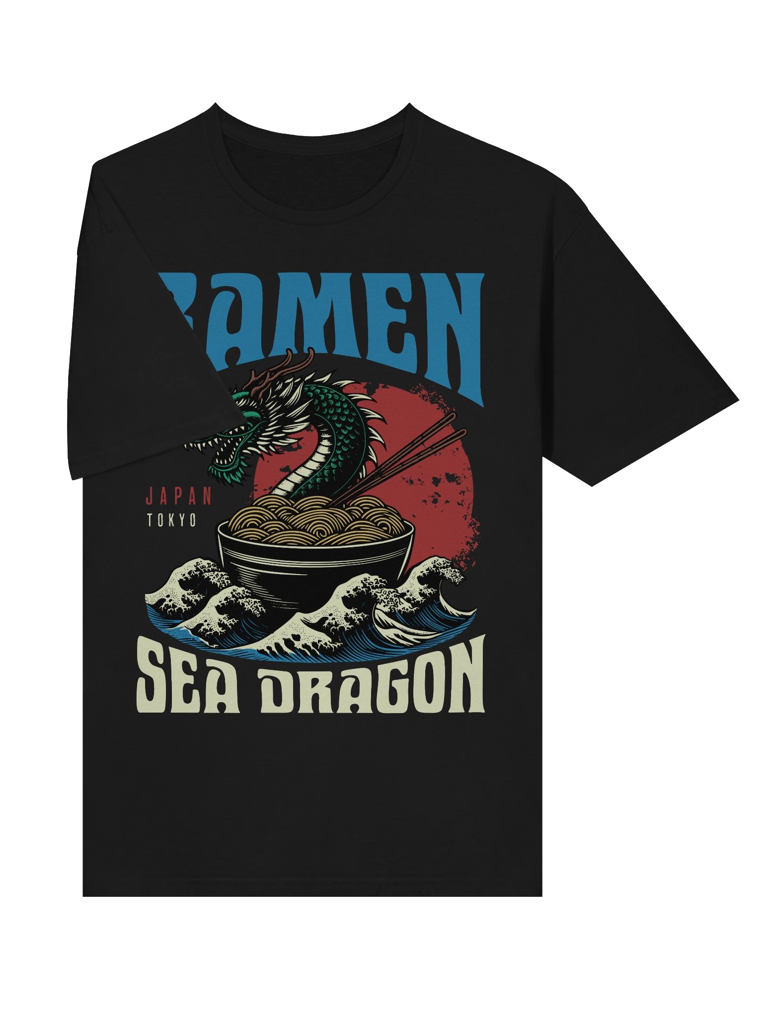 Sea Dragon Ramen T-Shirt - Gildan Softstyle product image (3)