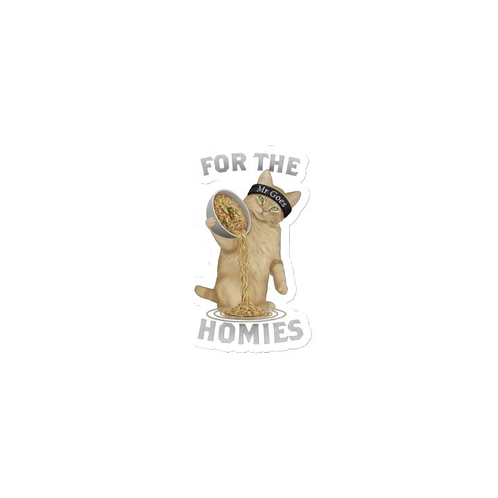 Mr. Goes For the Homies - Die-Cut Magnets product image (1)