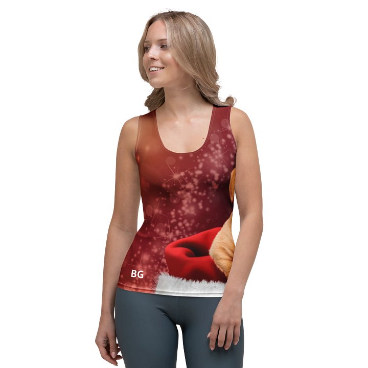 'It's Christmas' Santa Paws Festive Women's Tank Top product image (1)