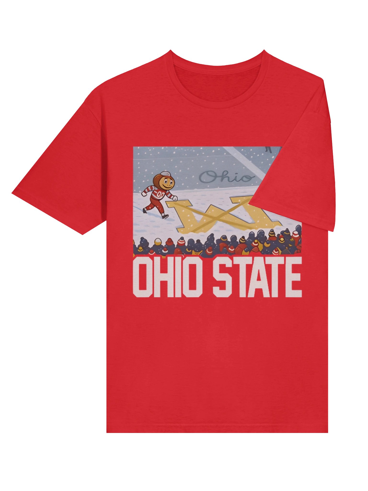 Ohio vs Michigan Rivalry Script Ohio On Big M the Greatest Rivalry in College Shirt product image (11)