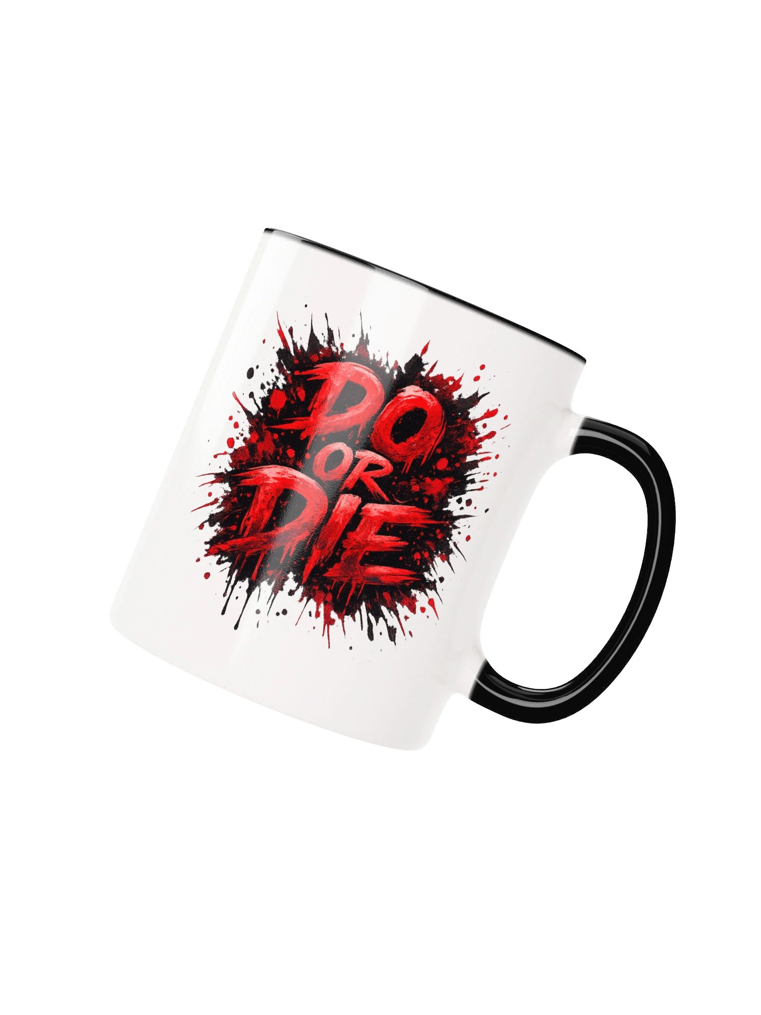 Do or Die Red Brush-Stroke Mug product image (26)