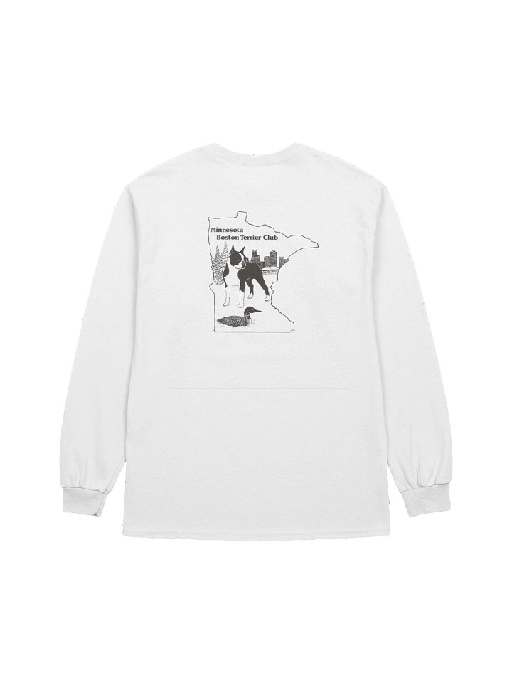 MN Boston Terrier Club Art Style Long Sleeve T product image (2)