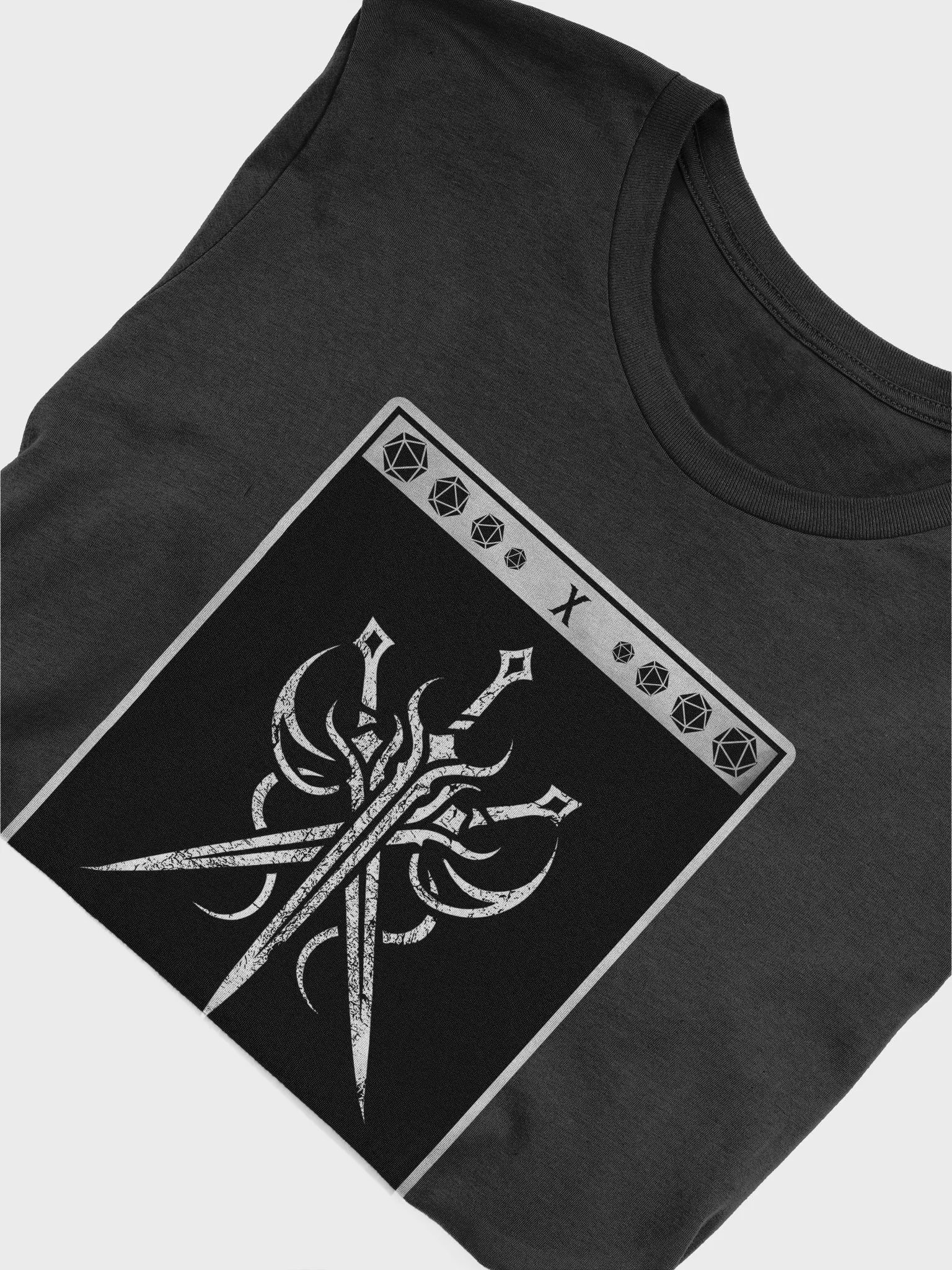 Rogue Shirt, Grunge Tarot-Inspired Roleplaying Class Symbol Tee product image (15)