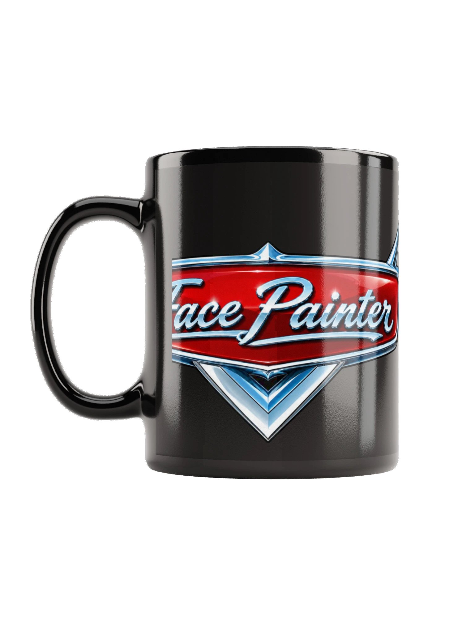 Face Painter Full Throttle Black Mug product image (7)