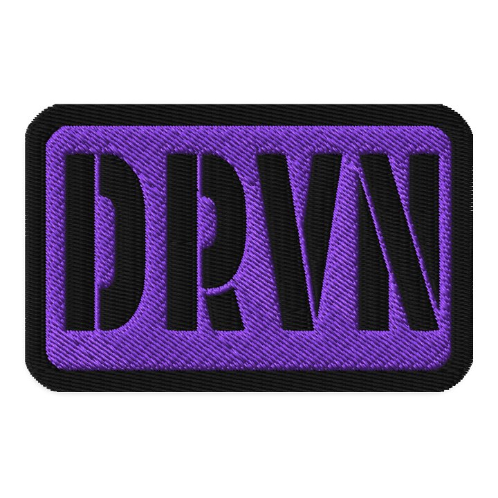 DRVN VALOR PATCH (PURPLE) product image (1)