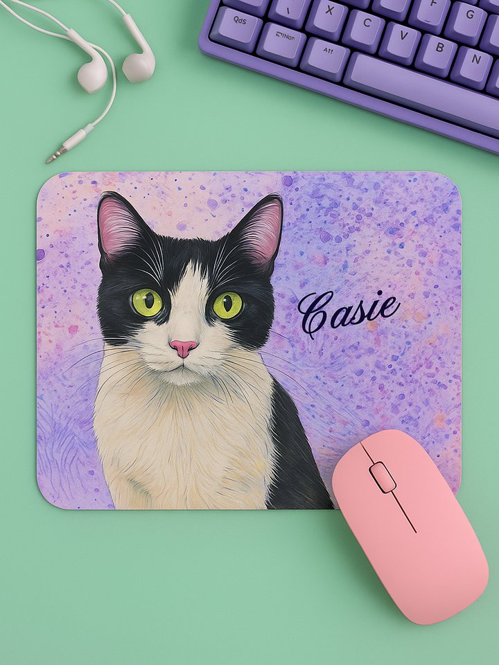 YOUR BEST FRIEND! / CLASSIC MOUSE PAD WITH PERSONALIZED NAME product image (1)