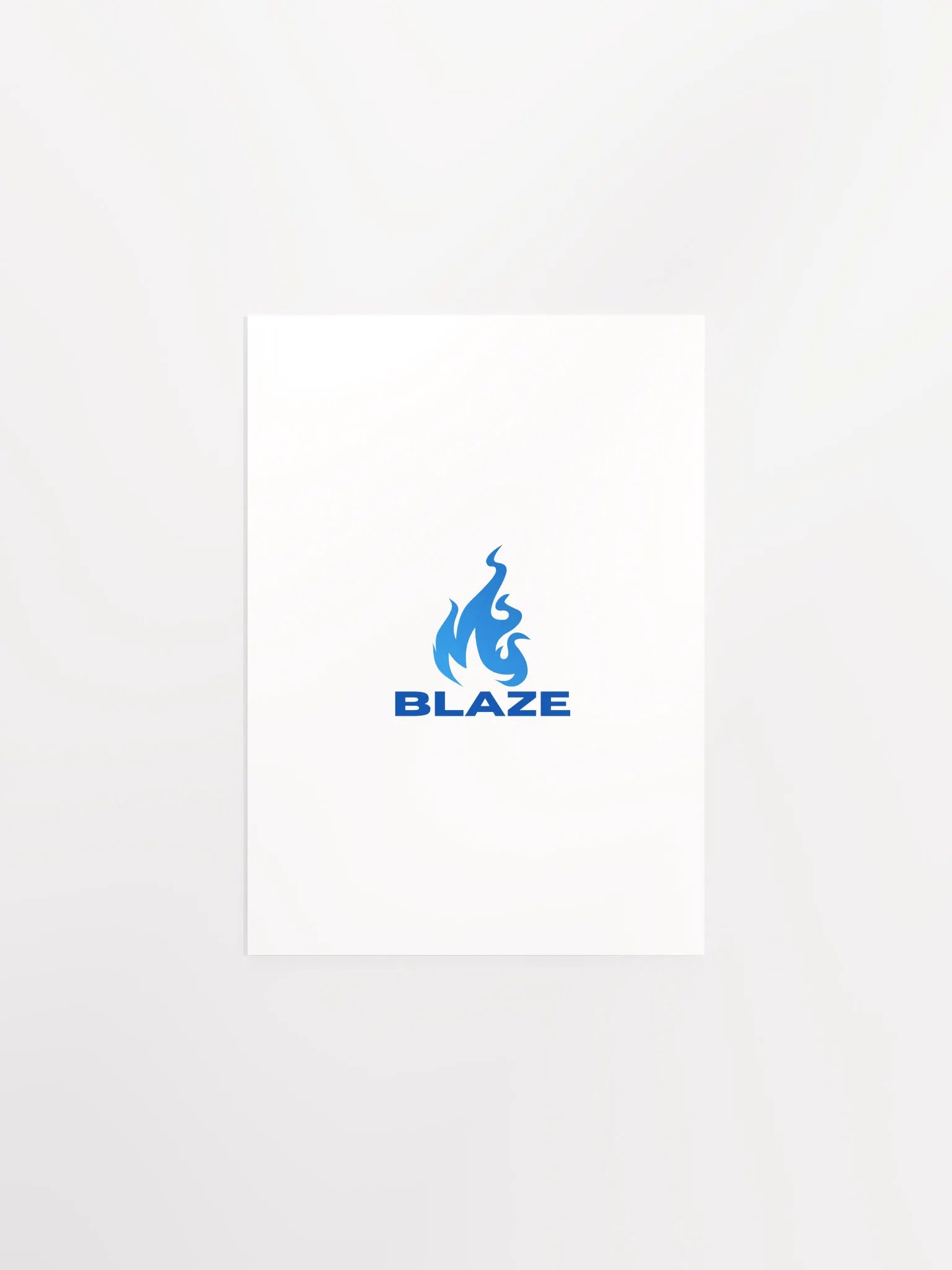 Blaze paper poster product image (2)