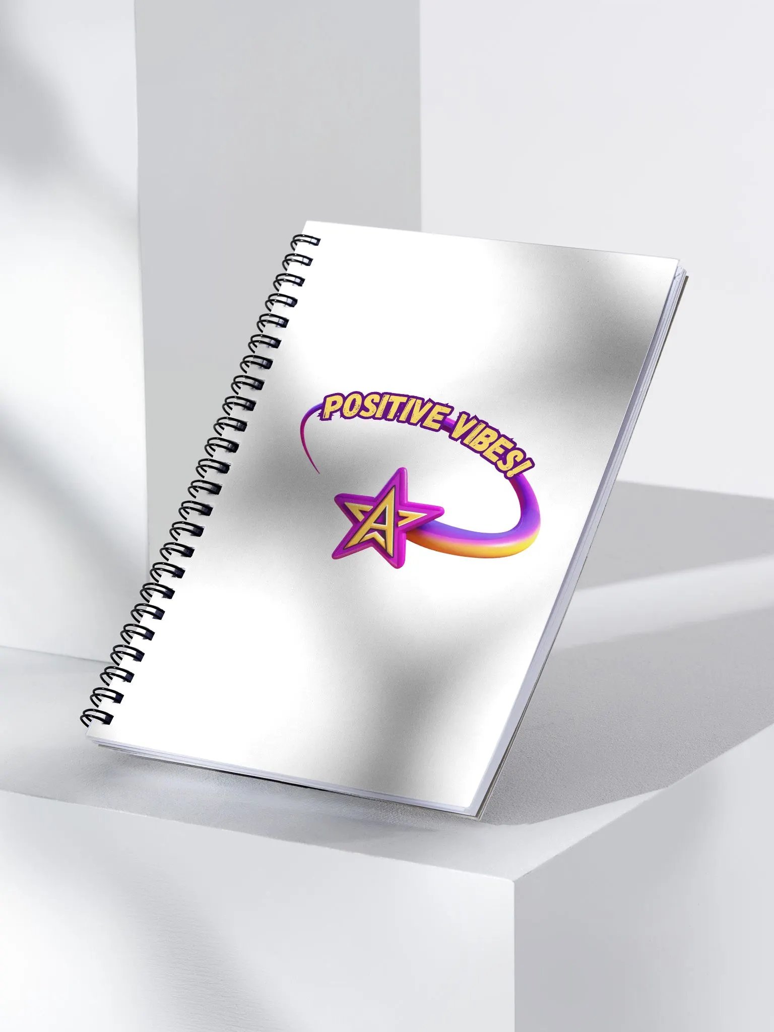 📖 Positive Vibes Notebook – Manifest & Make Moves! ✨ product image (3)