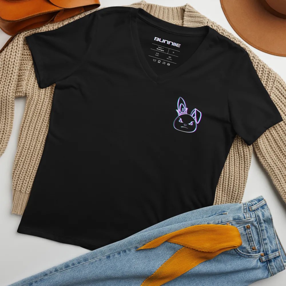 Fluffle Squad V Neck TShirt product image (9)