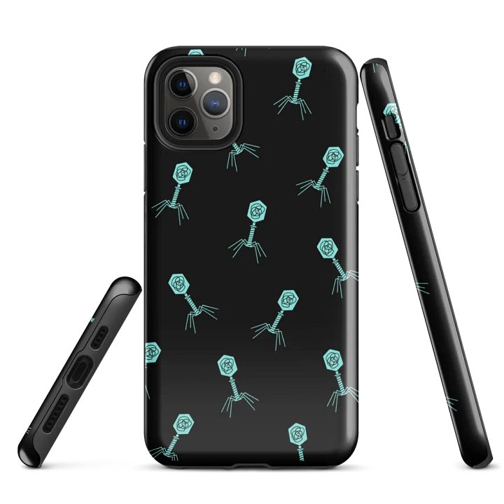 "bateriophages" black case for iPhone® product image (5)