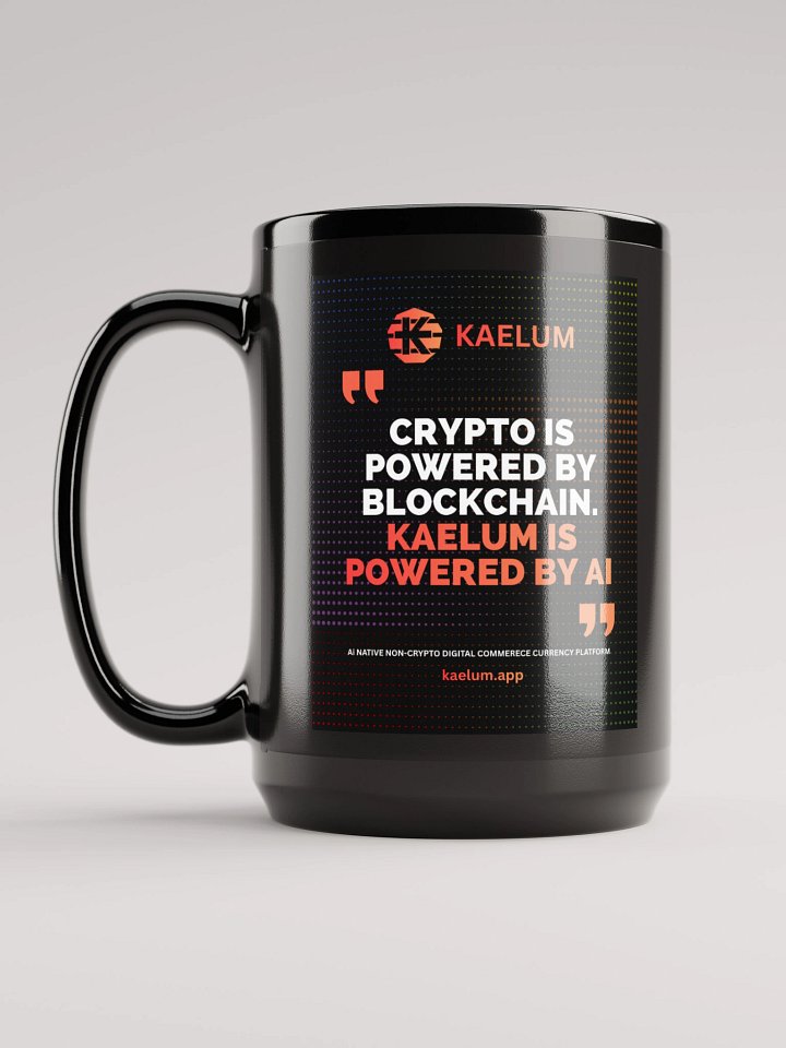 KAELUM - Gloss Black Mug product image (1)
