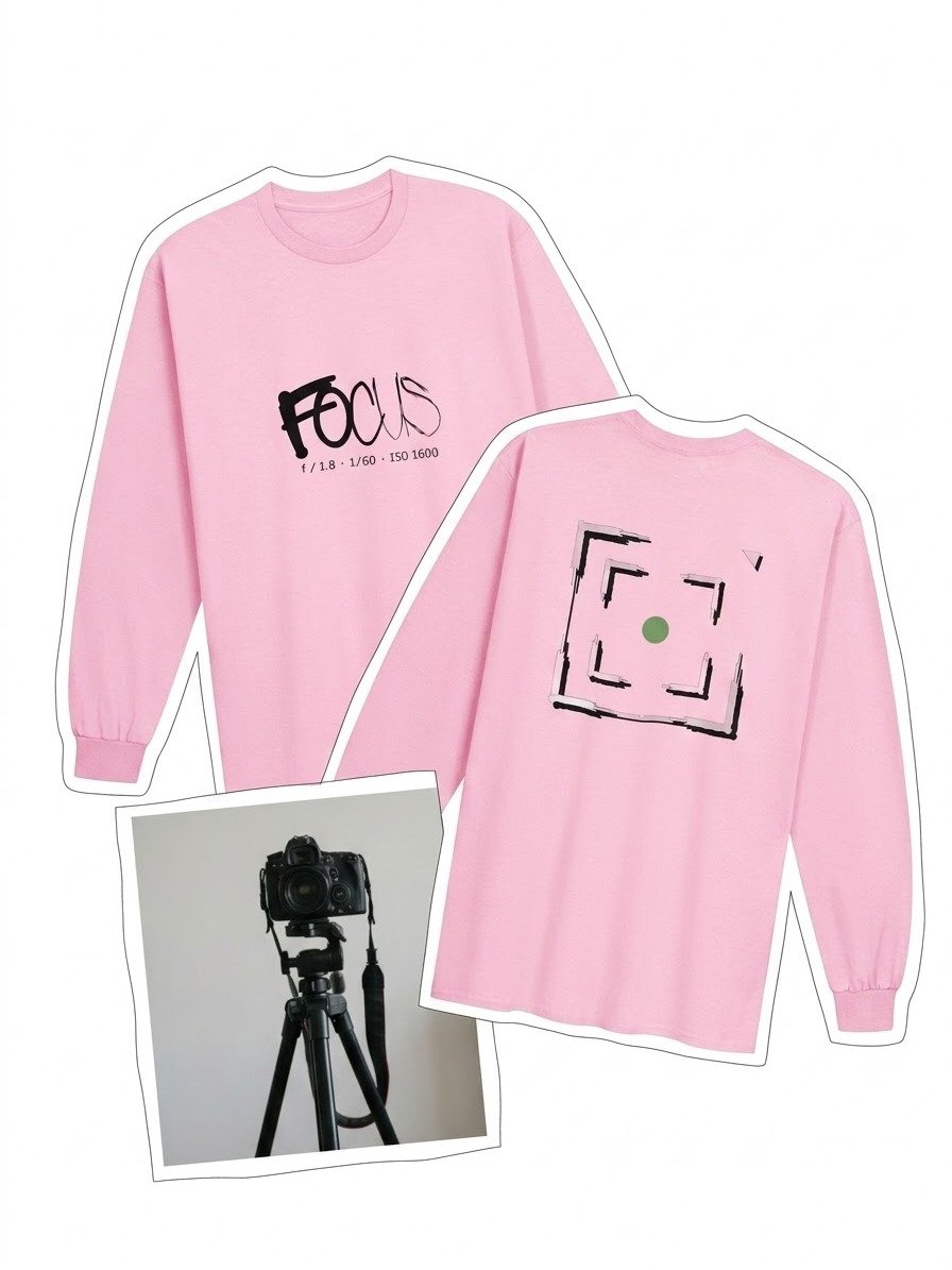 FOCUS | Graphic Long Sleeve Tee | Industrial Utility Wear product image (1)