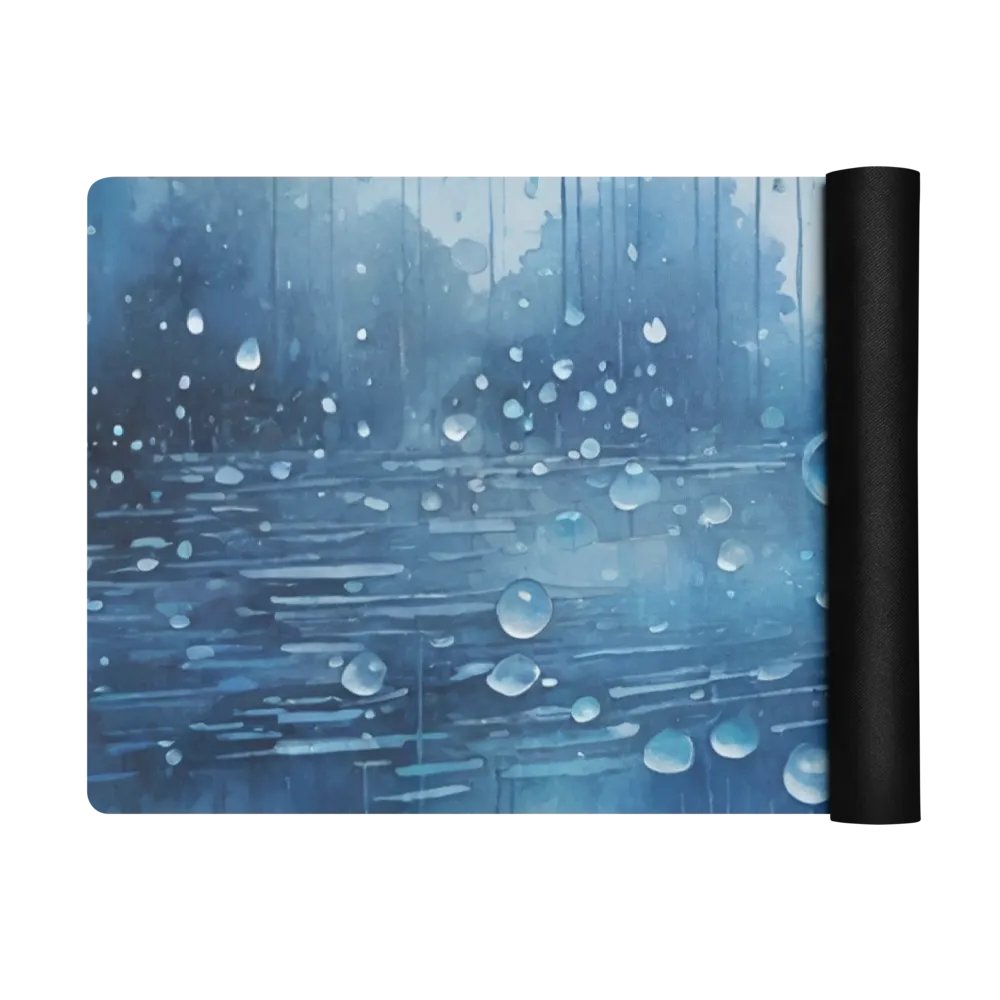 Rain Droplet Yoga Mat product image (3)
