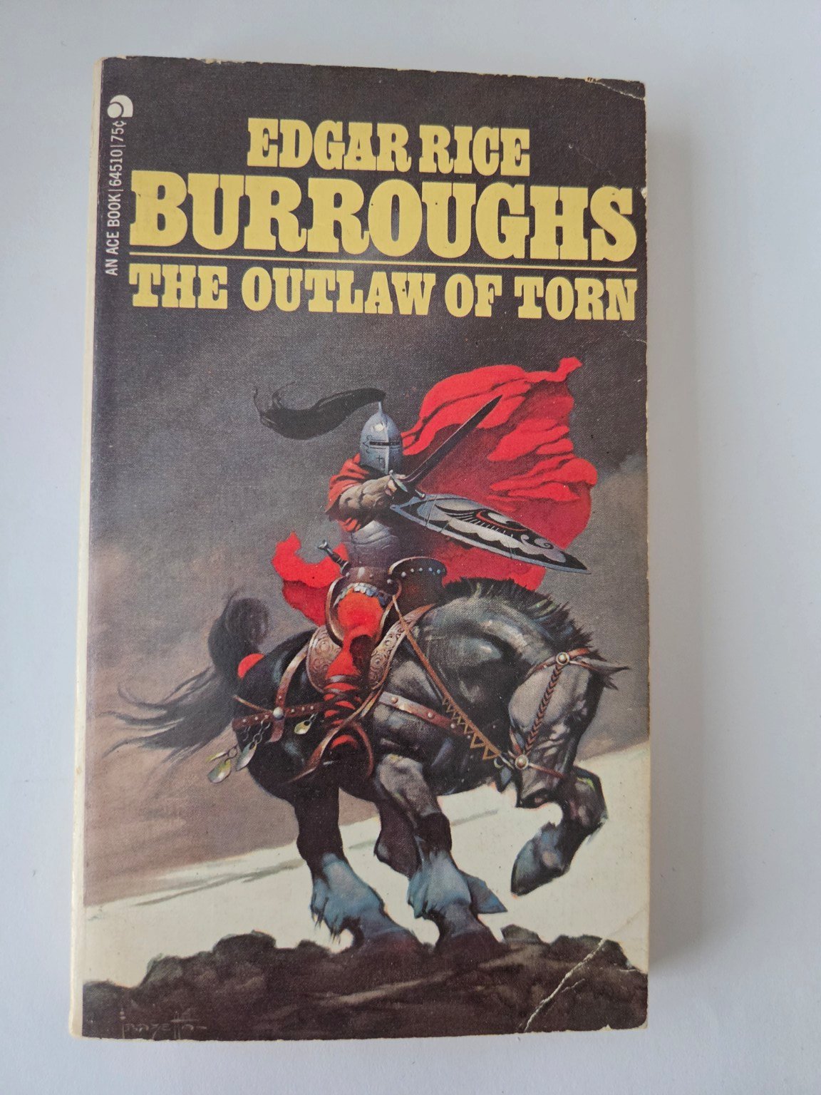 Vintage Edgar Rice Burroughs The Outlaw of Torn – Ace Books Paperback – Medieval Adventure product image (1)