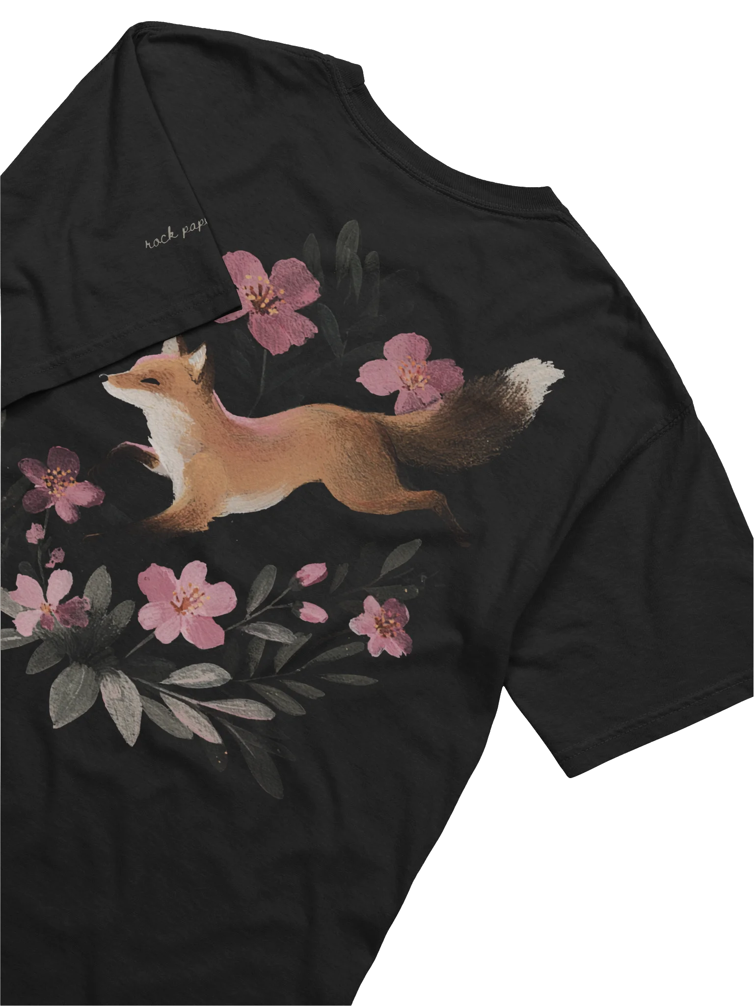 Of Foxes and Flowers | Graphic Tee product image (2)
