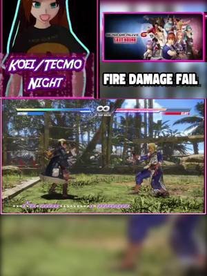 trying to burn my opponent 🔥 #doa6 #fightinggames #gamingfail #vtuber #ClipGPT #streamladder