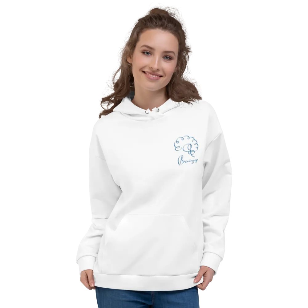 Braingap Signature Hoodie (Blue/White) product image (3)