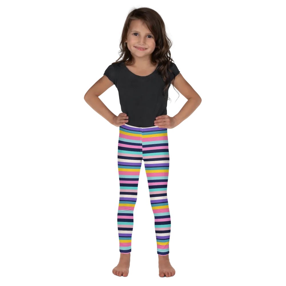 Stripes of Dyslexia Kids Leggings product image (1)
