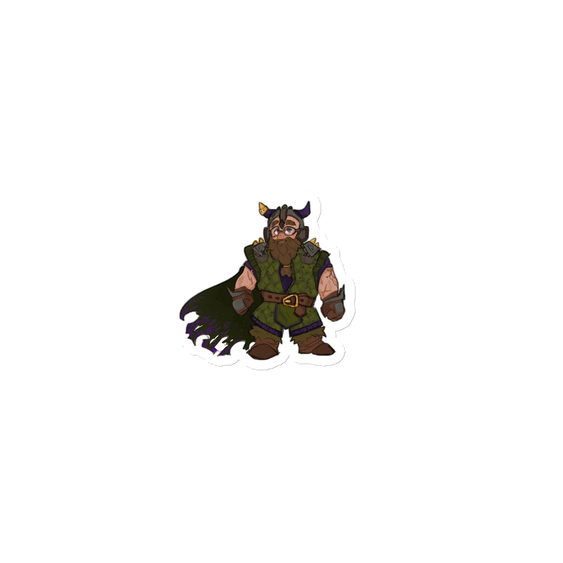 Zman the Dwarf Magnet product image (1)