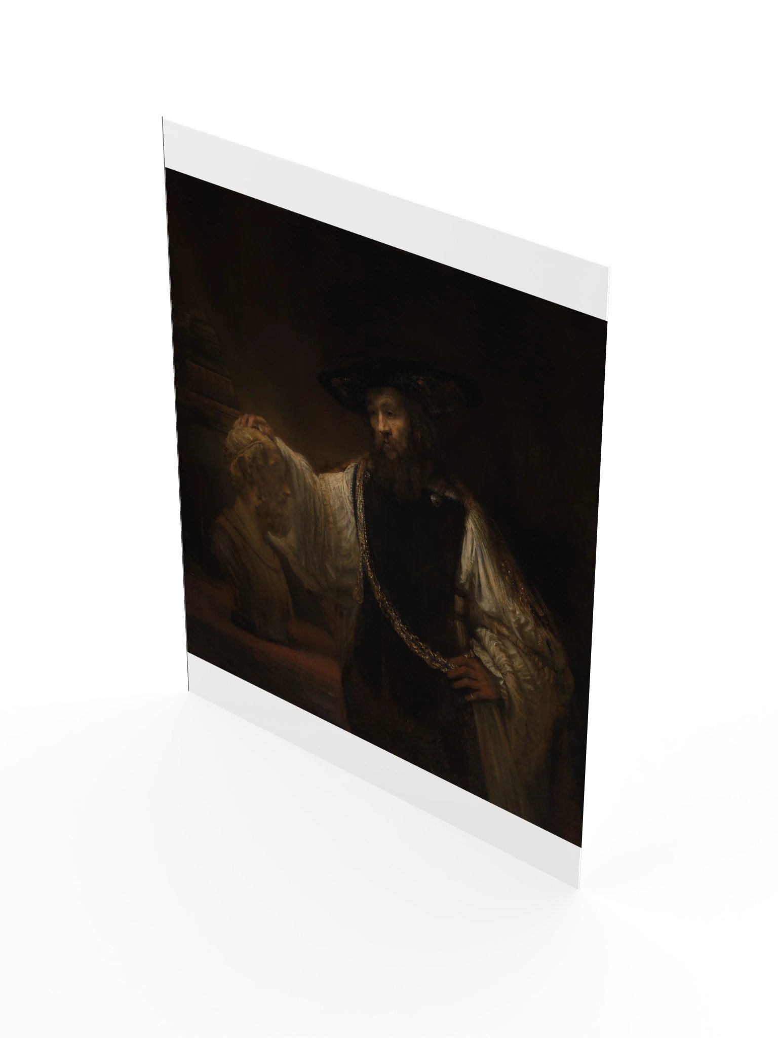 Rembrandt, Aristotle with a Bust of Homer (1653) Fine Art Print product image (17)