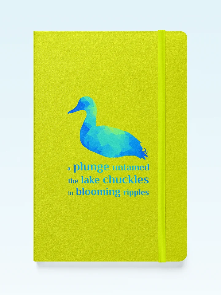 Hardcover Notebook - Duck product image (1)