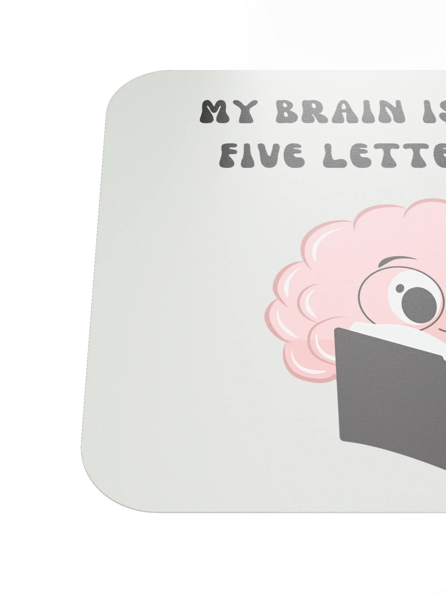 My Brain is full of Five Letter Words Mouse Pad product image (6)