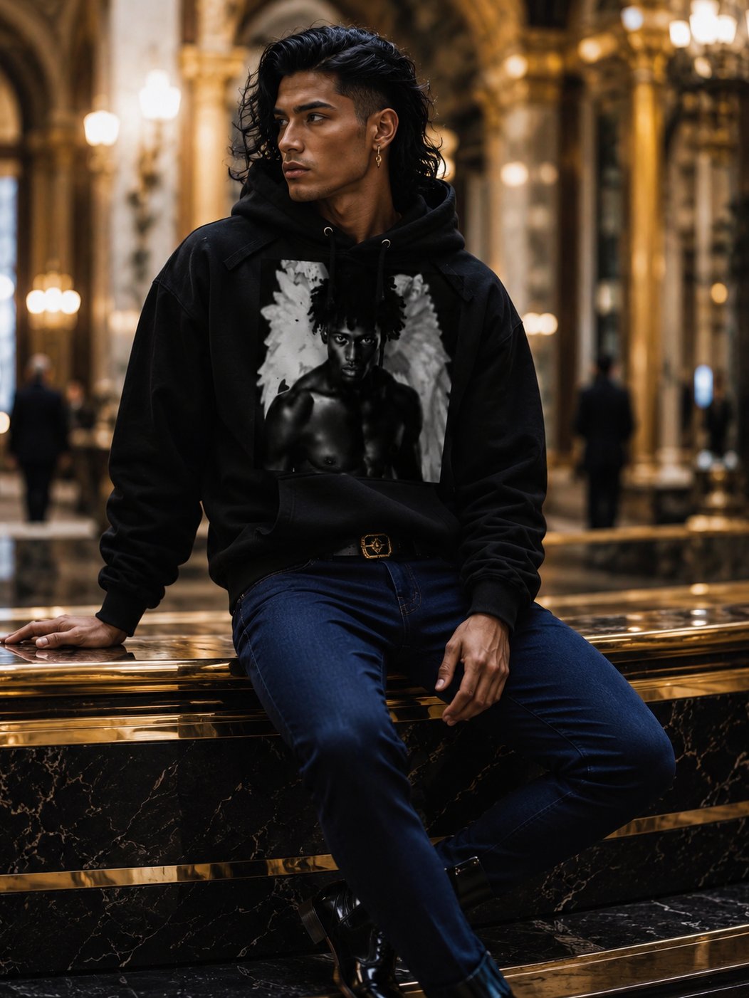 Archangel Seraphiel Hoodie - Graphic Hoodie product image (2)