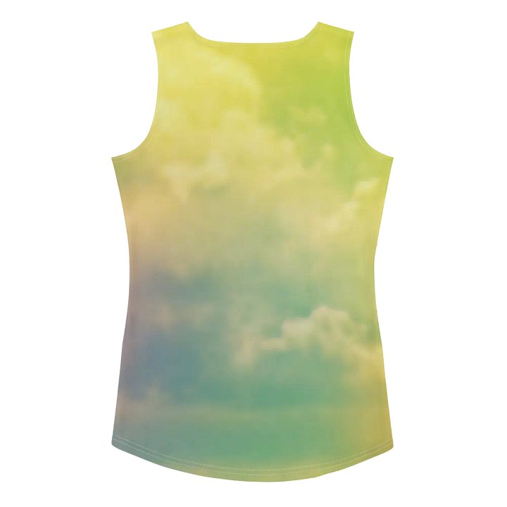 Blur cloud rainbow Design Tank Top - V12 product image (2)