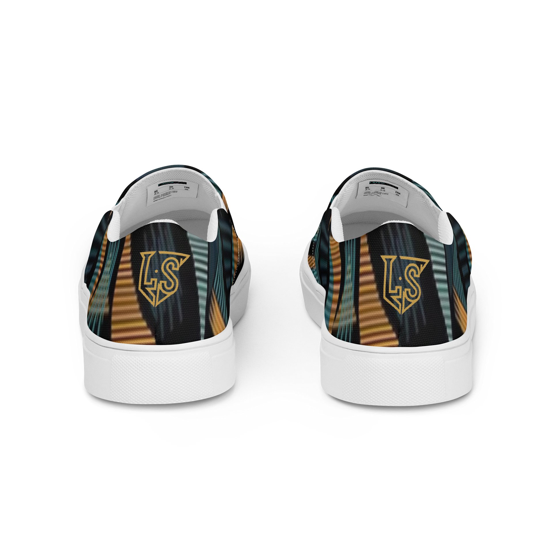 Lafate.Store Designer Slip On - Men (black multi color) product image (4)