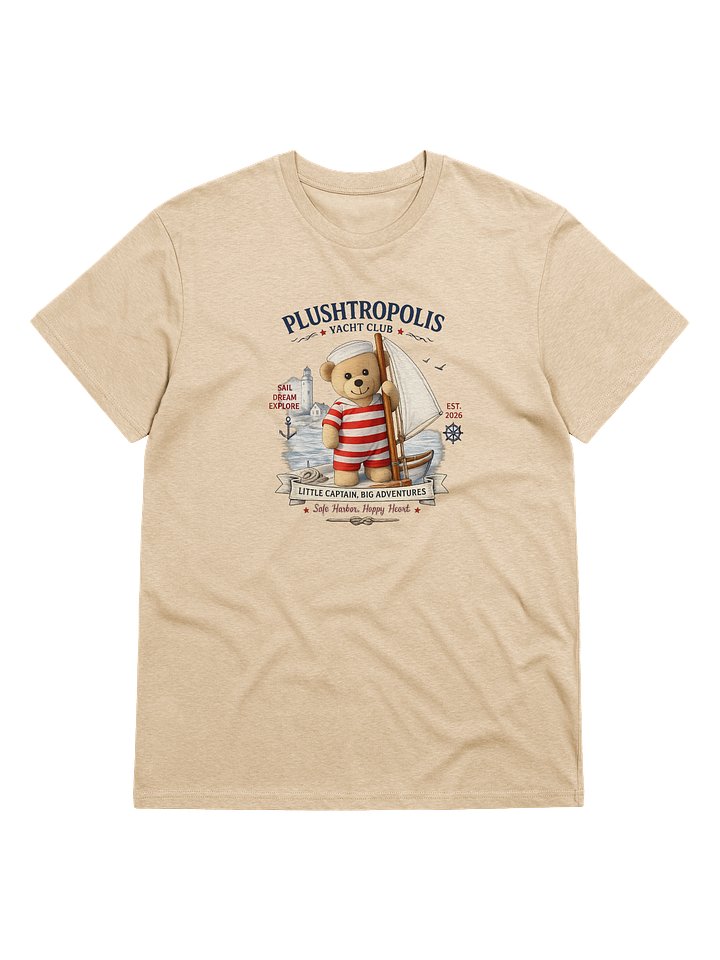 Plushtropolis Yacht Club Organic Cotton T-Shirt product image (1)