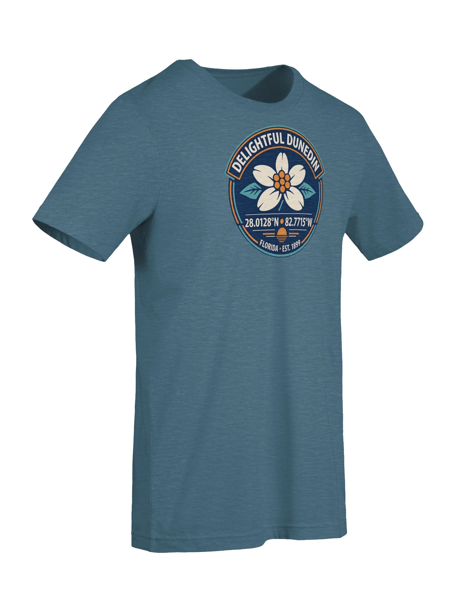 Delightful Dunedin Heritage Badge Tee product image (7)