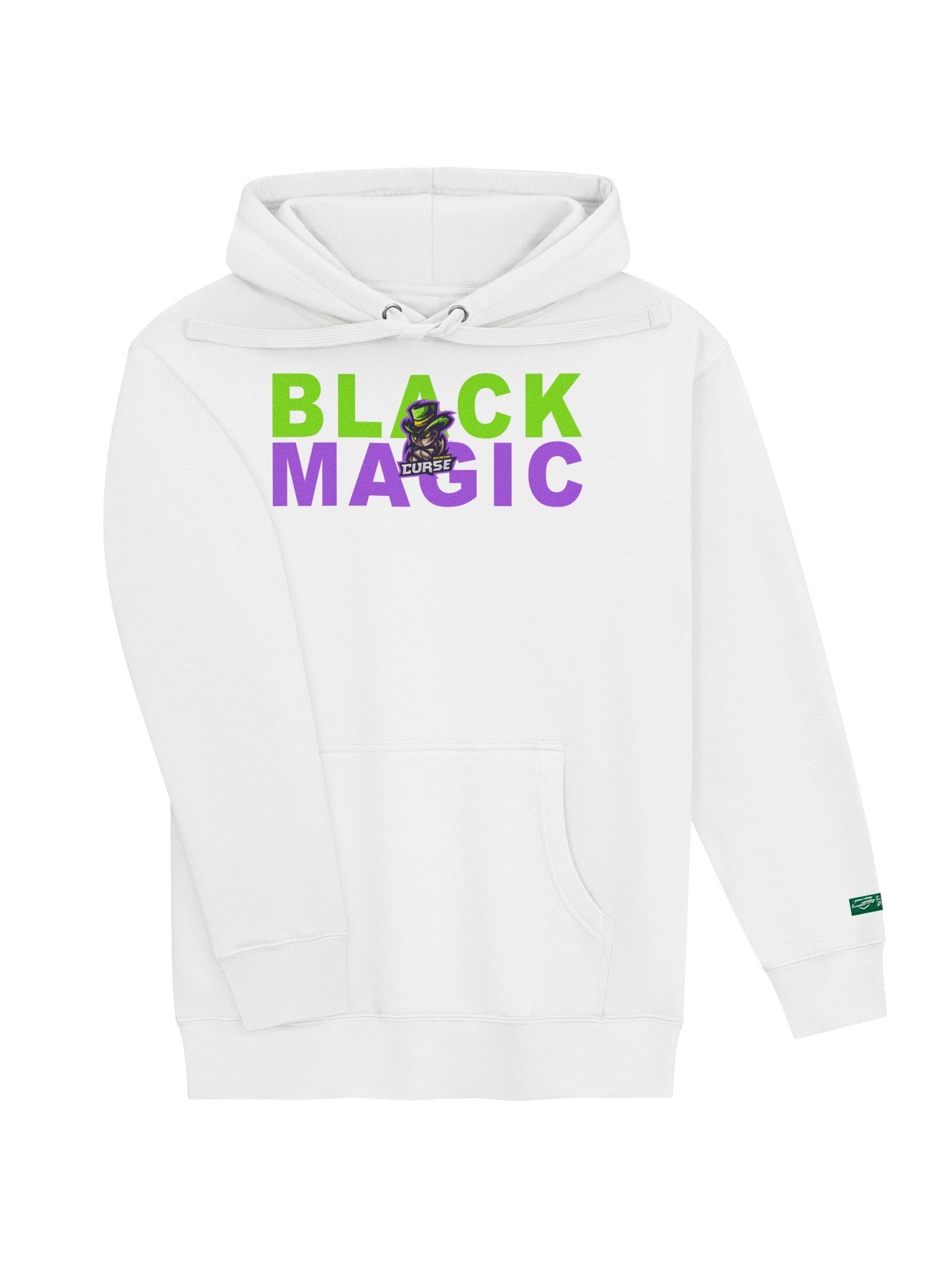 New Orleans Curse Black Magic Slogan Series Hoodie product image (3)