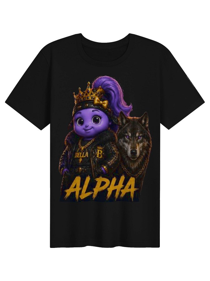 Bella Alpha — Streetwear Wolf Graphic T-Shirt product image (1)