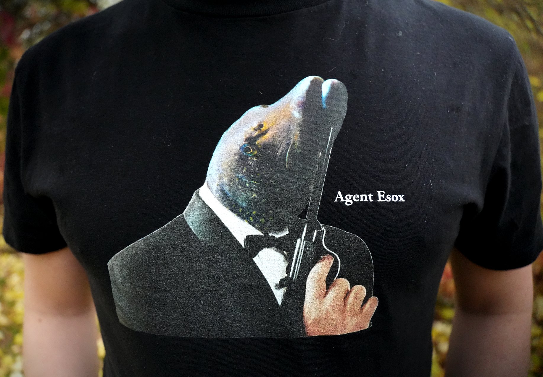 Agent Esox T-shirt Black product image (4)