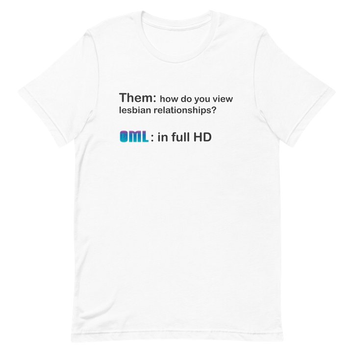 In Full HD T-Shirt - White product image (1)