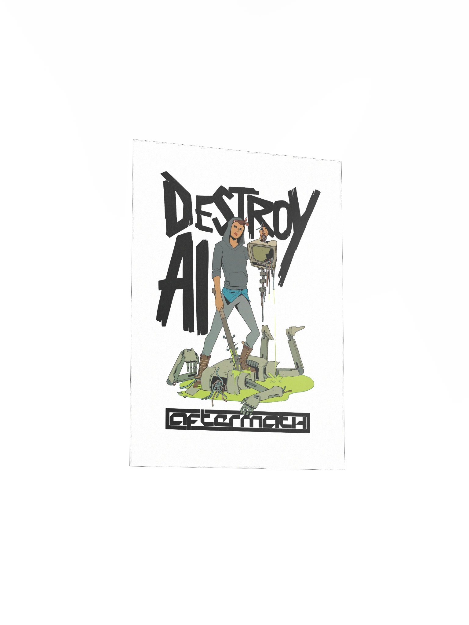 'Destroy AI' Poster product image (7)