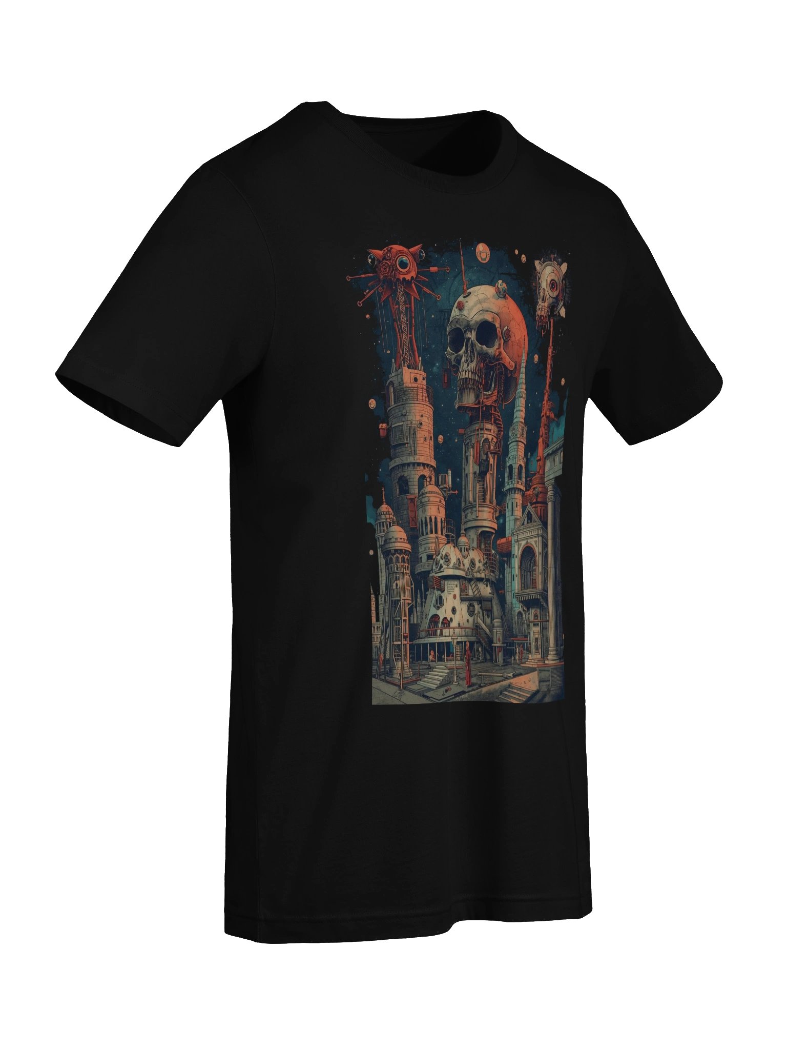 Surreal Cityscape Dream Lightweight T-Shirt product image (2)
