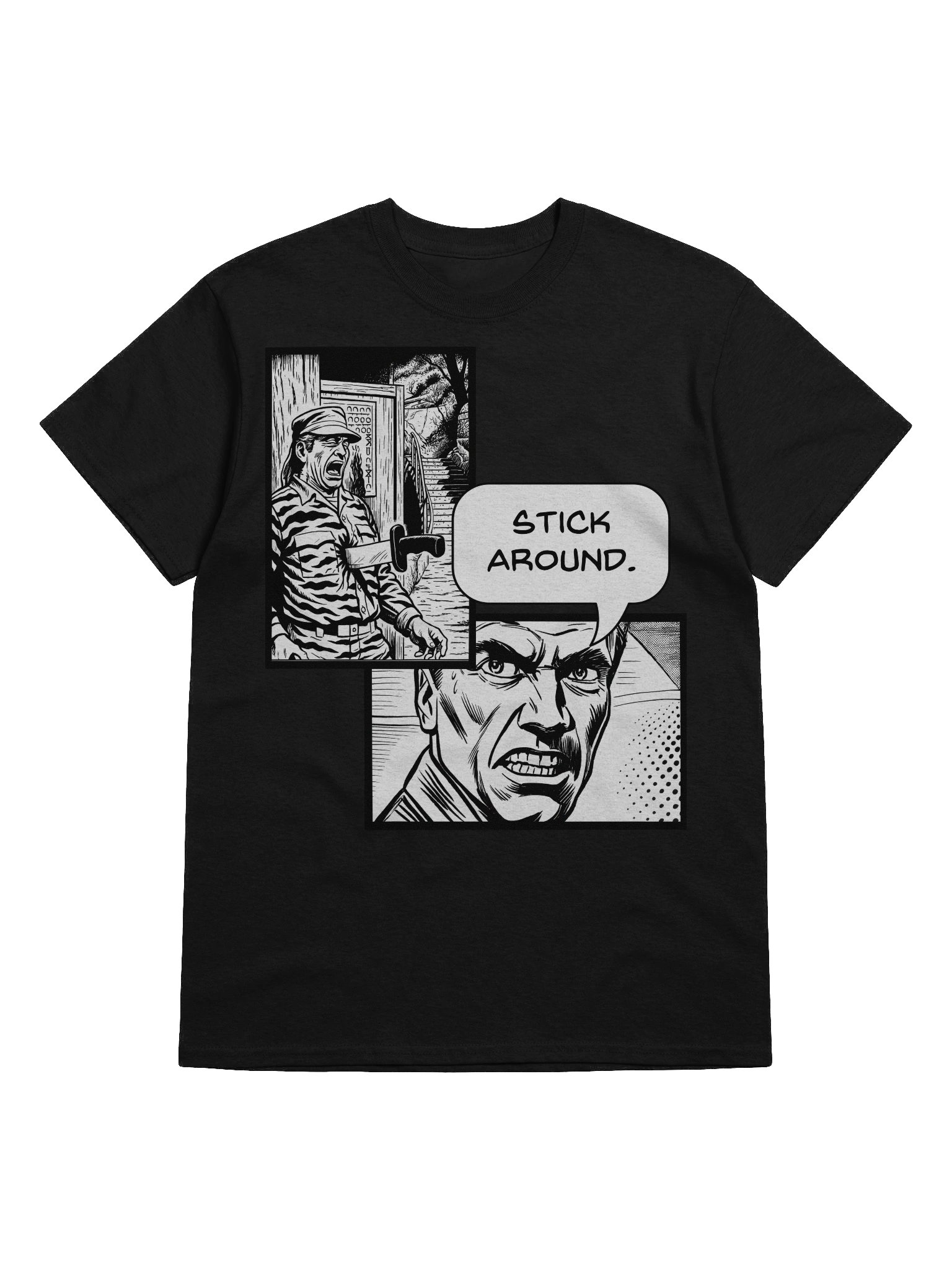 Predator inspired Stick Around Scene Tee product image (5)
