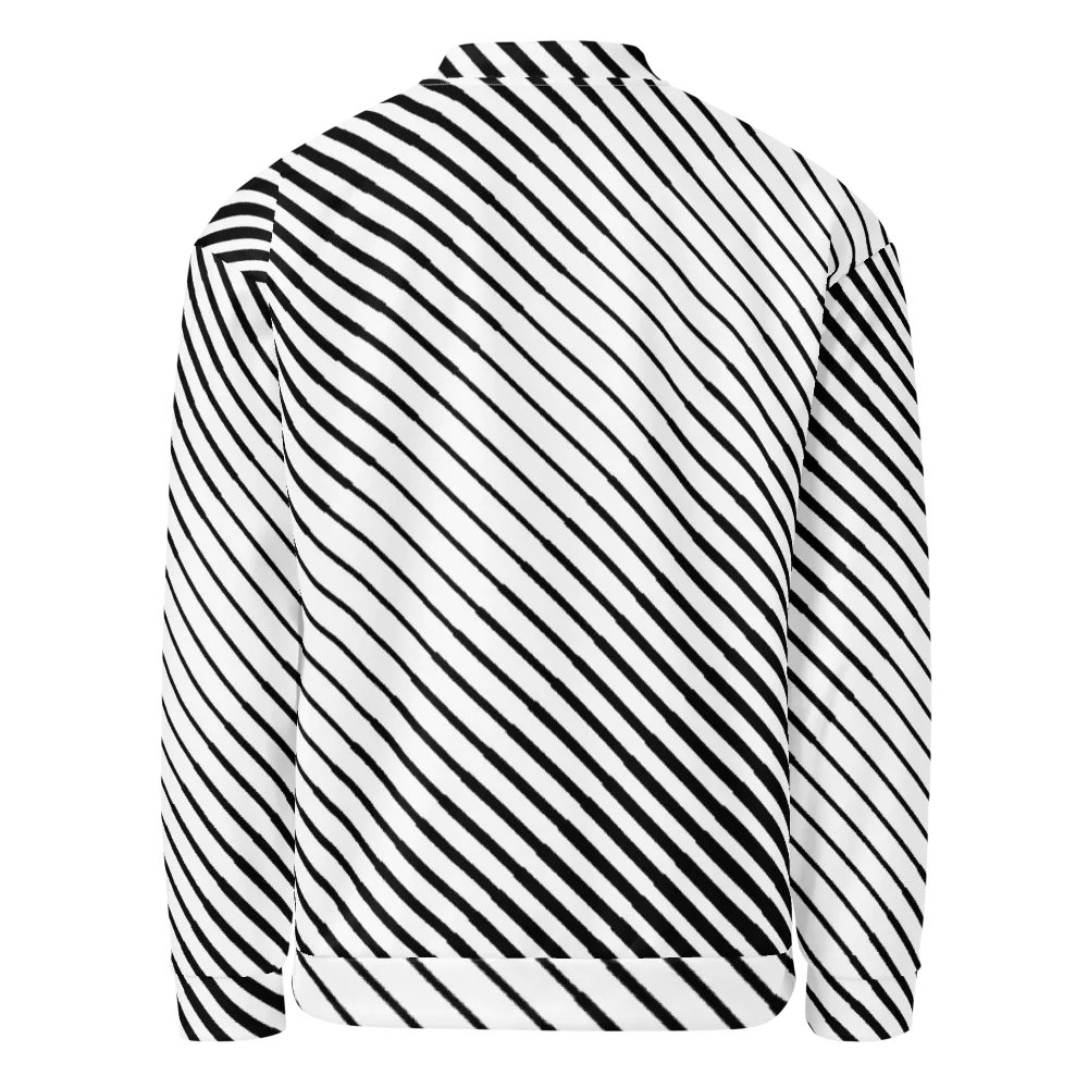 Customizable Monochrome Bomber Jacket product image (8)