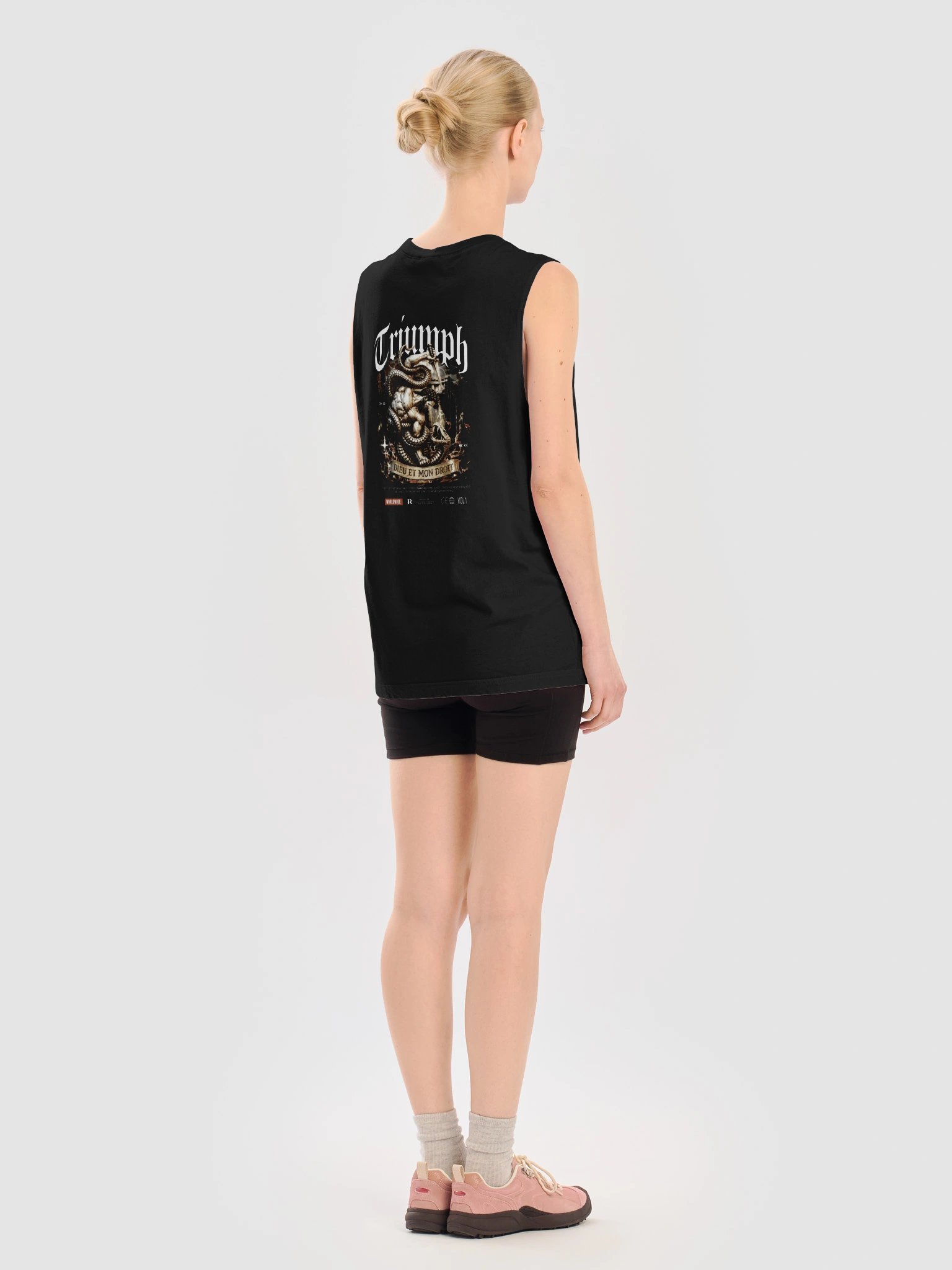 Triumph Crest Gothic Muscle Tank product image (6)