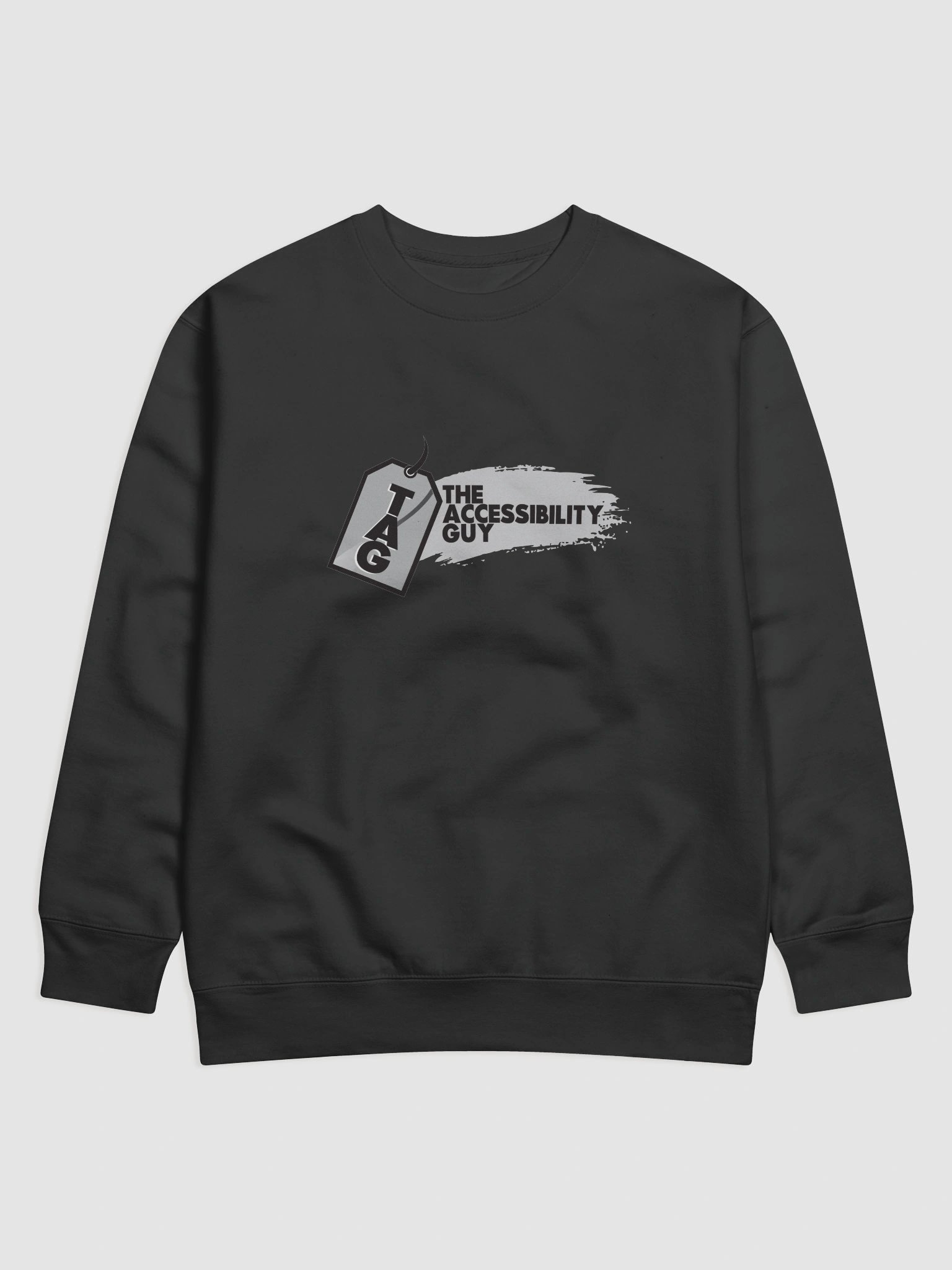Tag Silver and Black Sweatshirt product image (1)