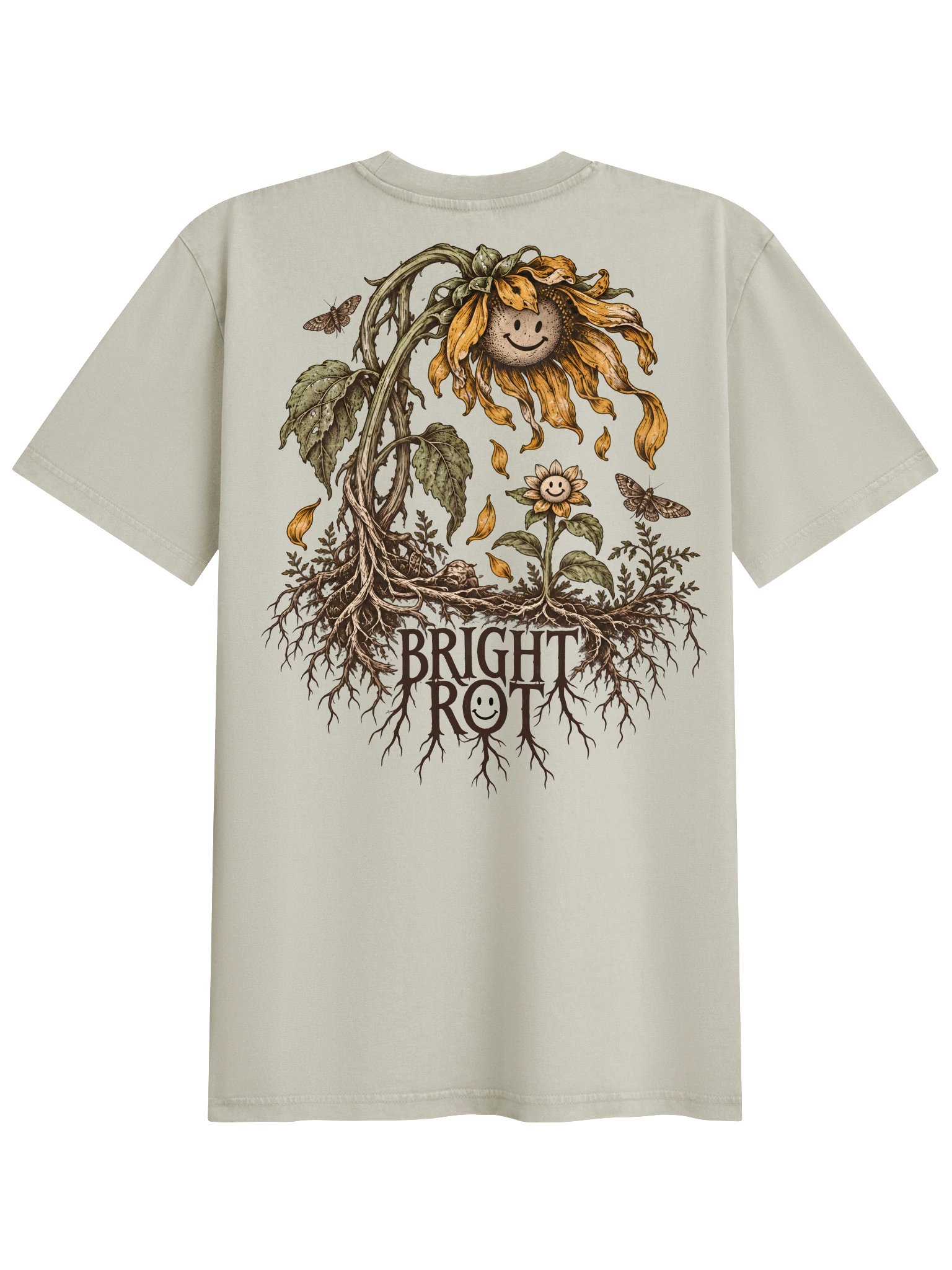 Bright Rot White Custom Shirt product image (2)